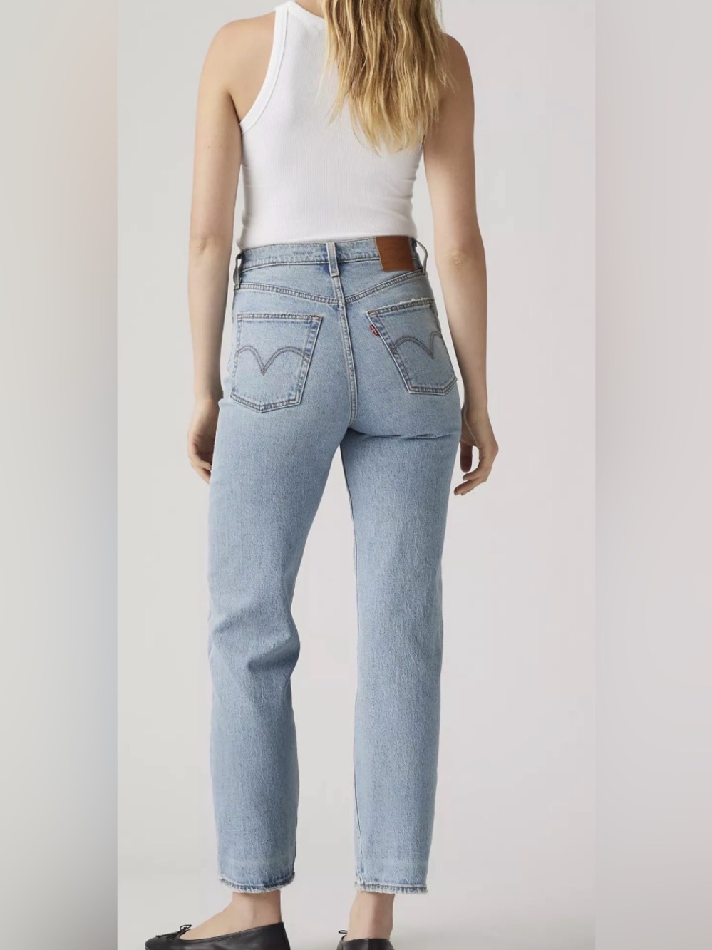 RIBCAGE STRAIGHT ANKLE WOMEN'S JEANS-Size 27 - Picture 2 of 13